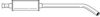 RENAU 7700430050 Middle Silencer